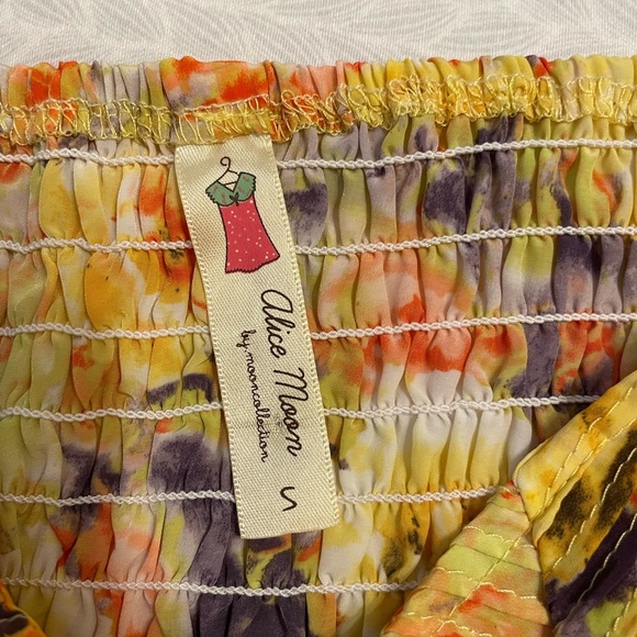 Multicolored Cropped Tank - Picture 3 of 4